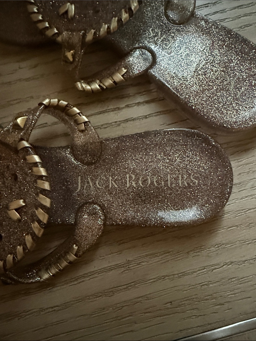 Women’s jelly jack rodger flip flops - Picture 2 of 3